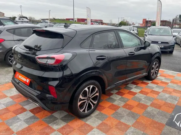 Ford PUMA 1.0 ECOBOOST 155 MHEV POWERSHIFT ST LINE GPS Caméra Hayon JA 17" - Photo 5