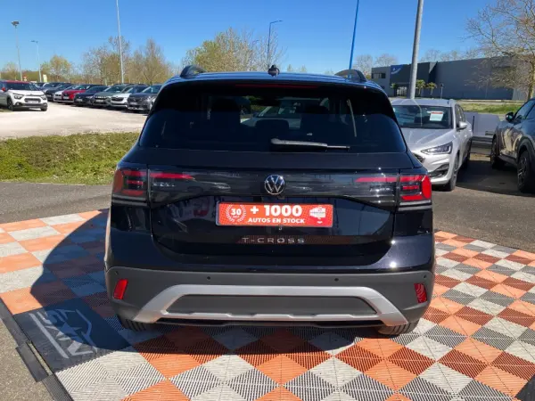 Volkswagen T-CROSS 1.0 TSI 116 BV6 LIFE PLUS Caméra JA 17" LEDS - Photo 5