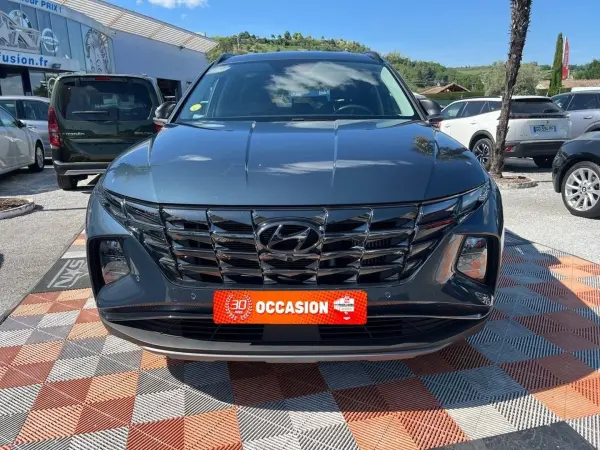 Hyundai TUCSON 1.6 CRDI 136 Hybrid 48V BVA EXECUTIVE Export CUIR GPS Full LED Caméra 360° - Photo 2